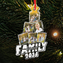 Custom Photo Family Together -  Personalized Acrylic Ornament - Gift For Family, Besties, Siblings