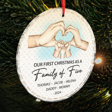 Christmas Is A Reminder Of The Joy That Family Brings - Customized Ornament - Gift For Family Members, Baby Kids, Newborn Baby