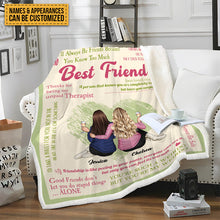 Personalized Custom Fleece Blanket Sisters Will Always Be Connected Gift For Siblings Best Friends