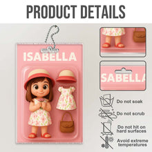 Custom Photo Action Figure Packaging Toy Box Style - Personalized Customized Acrylic Car Ornament - Gift For Family Members, Friends, Siblings