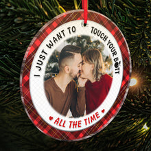 Romantic Custom Photo Ornament - Personalized Acrylic Ornament - Christmas Gifts For Couples, Lovers, Husband Wife