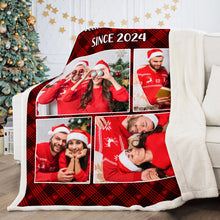 Chrismas Lover - Customized Personalized Blanket - Christmas Gift For Couple Husband Wife