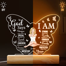 I'm Strong Woman - Customized Personalized 3D Led Light - Gift For Girl Woman Bestie Friend Mom Mother