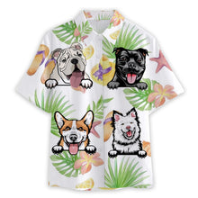 Dog Lover Dog Pet Summer Hawaii Cool Customization - Summer Hawaiian shirt - Personality Customized Hawaiian shirt