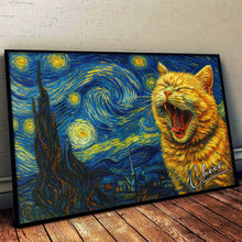 Starry Night Photo Theme For Your Pet - Turn Your Fur Baby Into An Art Piece - Wonderful Gift For Pet Lovers