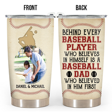 Custom Photo Every Player Who Believes In - Personalized Customized Tumbler Gift For Sport Fan