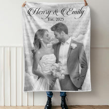 The Start Of Us - Personalized Customized Blanket - Wedding Gift For Family Members, Couples