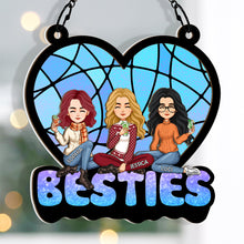 Personalized Acrylic Window Suncatcher Ornament - Gift For Besties BFFs Best Friends