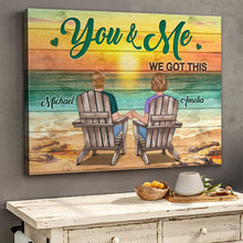 We Got This - Personalized Customized Canvas - Home Decoration Gift For Couple