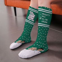 We Can Explain - Personalized Customized Socks - Gift For Couple Lover - Valentine's Day Gift