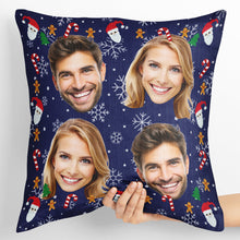 Custom Family Photo - Personalized Custom Pillow - Christmas Gift For Family