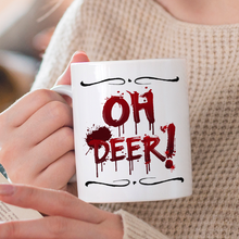 OH DEER Mug Funny Art  Mug  - Coffee Mug Gifts For Friend