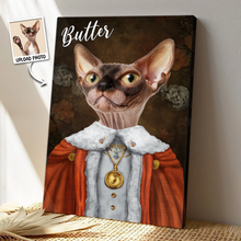 Custom Photo Funny Pet Portrait - Personalized Customized Canvas - Gift For Pet Lovers, Dog Lovers