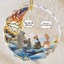 Still Miss The Sound Of Your Paws - Customized Personalized Glass Ornament - Memorial Gift For Pet Lover Pet Loss