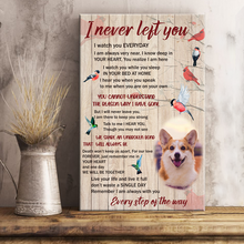 I Never Left You - In Loving Memory Canvas, Pet Memorial Gifts Personalized Custom Framed Canvas Wall Art