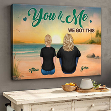 Couple Love Gift - Personalized Customized Canvas - Home Decoration For Couple