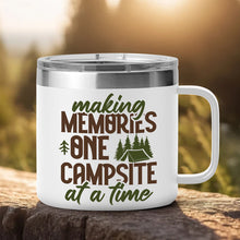 Husband Wife Camping For Life - Personalized 14oz Tumbler - Gift For Husband, Wife