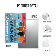 Personalized Chicken Hen House Fresh Customized Classic Metal Signs