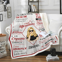 Personalized Custom Fleece Flannel Blanket Flannel Blanket Gifts For Mother, Wife