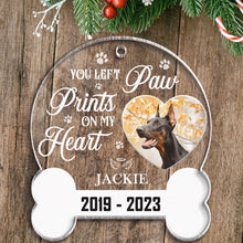 Custom Photo Forever In My Heart - Personalized Customized Ornament - Memorial Gifts For Pet Lovers