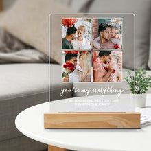 Custom Photo You're My Everything - Personalized Customized 3D LED Light - Gift For Couple, Anniversary