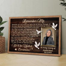 A Letter Sent From Heaven - Personalized Customized Canvas - Memorial Gift For Family Members