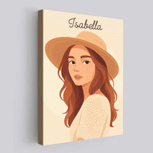 Faceless Art Style Vertical - Turn Your Photo Into Faceless Art Style - Gift For Family Members, Couple, Best Friends