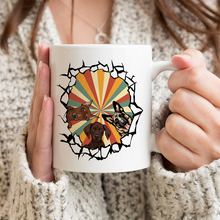 Thank You For Being My Dad -  Personalized Custom Ceramic Mug Gift For Dog Dads, Cat Dads