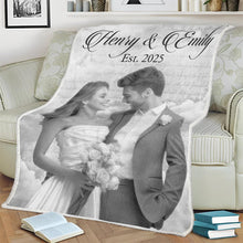 The Start Of Us - Personalized Customized Blanket - Wedding Gift For Family Members, Couples