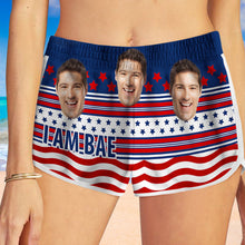 Custom Photo If Lost Return To Bae I Am Bae Gift For Couple Personalized Custom Beach Shorts