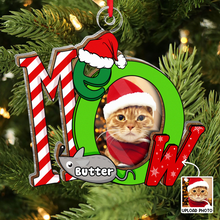 Meow Christmas -  Personalized 2-Layered Mix Ornament - Gift For Pet Lovers, Cat Lovers