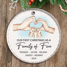 Christmas Is A Reminder Of The Joy That Family Brings - Customized Ornament - Gift For Family Members, Baby Kids, Newborn Baby