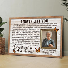 Every Step Of The Way - Personalized Customized Canvas - Memorial Gift For Family Members