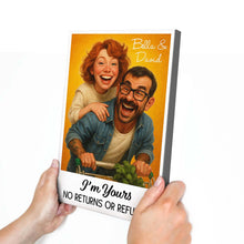Custom Photo For Loved One Caricature Style - Turn Your Moment Into A Vintage Art Piece - Gift For Couple, Him, Her, Husband, Wife