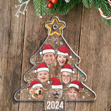 Family Upload Photo - Personalized Ornament - Christmas Gifts For Family Mom Dad Baby Kids