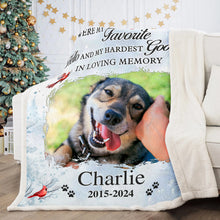 Always On My Mind - Customized Personalized Blanket - Memorial Gift For Pet Lover