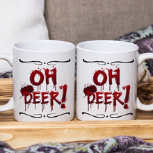 OH DEER Mug Funny Art  Mug  - Coffee Mug Gifts For Friend