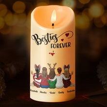 Our Laughs Are Limitless Our Memories Are Countless - Personalized Candle LED Light - Gifts For Besties