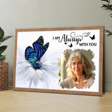 Custom Photo I Am Always With You - Personalized Customized Canvas - Memorial Gift For Family Members