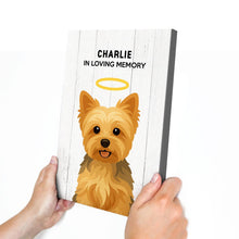 Cute Animation Art Style For Your Fur Angel - Personalized Customized Canvas - Unique Gift For Pet Lovers