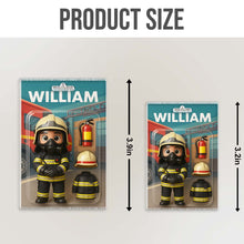 Custom Photo Action Figure Packaging Toy Box Style - Personalized Customized Acrylic Car Ornament - Gift For Family Members, Friends, Siblings