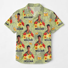 Custom Photo Drinkin' & Cheerin' - Personalized Customized Hawaiian Shirt - Gift For Family Members, Best Friends