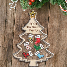 At Christmas, All Roads Lead Home - Personality Customized Ornament - Gift For Family