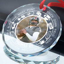 Game On - Personalized Glass Ornament - Christmas Gift For Sport Lovers, Sport Players