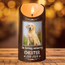 Best Friends Come Into Our Lives - Personalized Candle LED Light - Memorial Gift For Pet Lovers