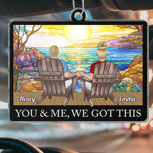 You Will Forever Be My Always - Customized Personalized Car Ornament - Gift For Couple Husband Wife