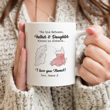 The Love Between Father & Daughter  - Customized Personality Mug - Gift For Dad Father's Day