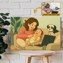 Animated Your Photo Ghibli Style - Turn Your Photo To Ghibli Character - Gift For Family Members, Siblings