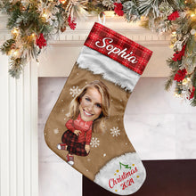 Merry Christmas 2024 - Personalized Customized Stocking - Gift For Family, Bestie, Sister, Brother