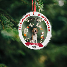 Custom Photo For My Pet Lovers Remembrance Gifts Personalized Custom Ornament Upload Image